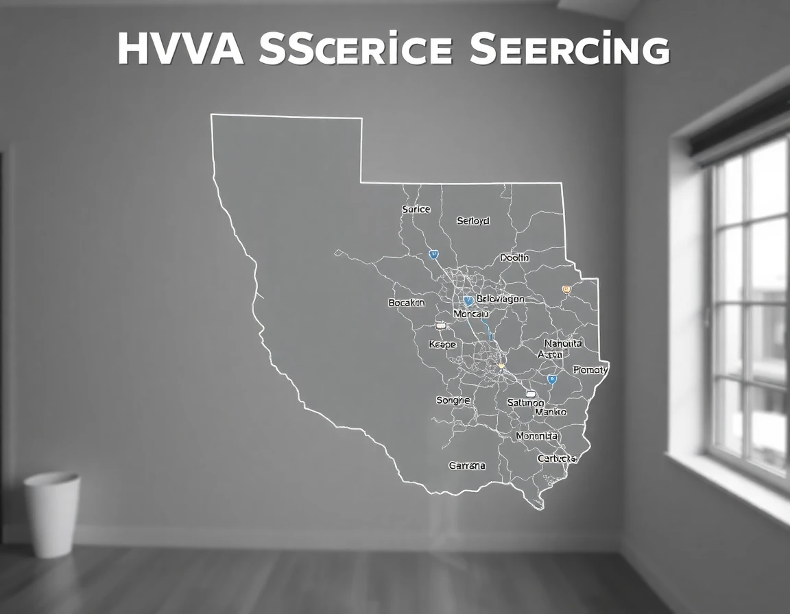 Hvac Service Areas Map